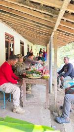 Bupati Gunungkidul Tinjau Lokasi Gotong Royong Pembangunan Talud di Padukuhan Kedokploso